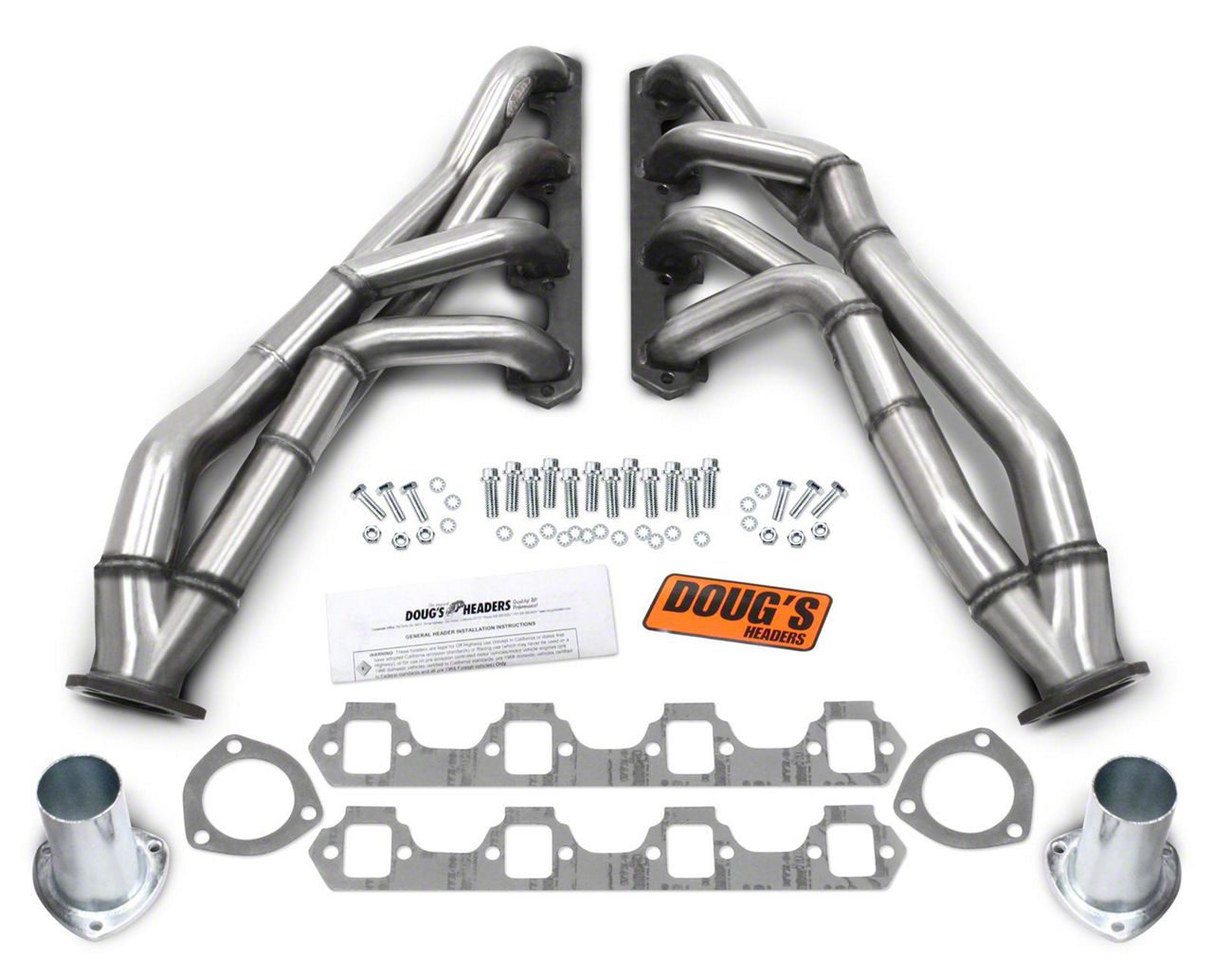 Doug S Headers Ecklers 1 5 8 Inch Tri Y Headers Stainless Steel D690ya Ss 64 70 260 289 302 V8