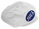 OPR Driving Cap/white/ford A Script/gatsby Style