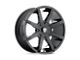 DUB Push Gloss Black Wheel; 22x9.5; 15mm Offset (84-96 Corvette C4)