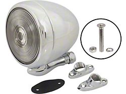 Dummy Spotlight - Nonfunctional - Chrome Plated Steel Housing