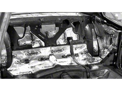 Dynamat Xtreme Custom Cut Under Rear Seat Kit (68-72 Chevelle)