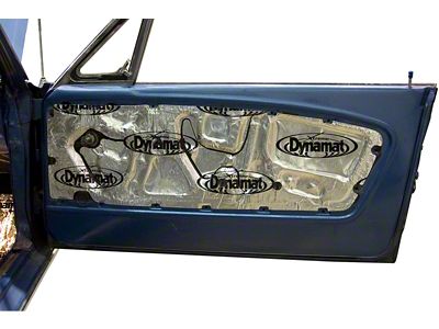 Dynamat Xtreme Custom Cut Door Kit (64-66 Mustang)