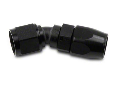 Earl's 30 Degree 8AN Hose Fitting Black Swivel Seal