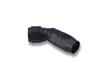 Earl's 45 Degree 8AN Hose Fitting Black Swivel Seal