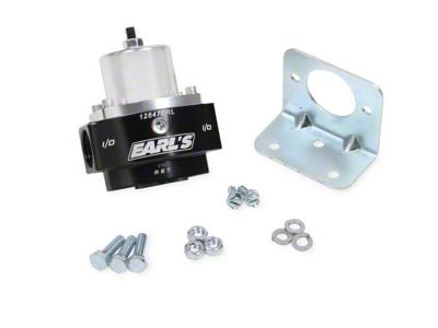 Earl's EFI Regulator Adjustable 4-9 PSI Two Port Adjustable Hot Street/Race Carbureted Applications