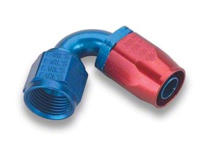 Earls -8 120 Degree Auto Fit Hose Fitting