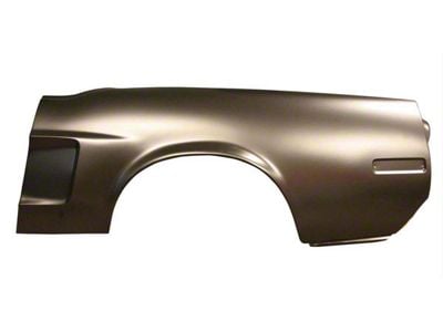 OPR Early 1968 Mustang Convertible OEM-Style Quarter Panel with Indentation, Left