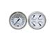 Classic Instruments Early Chevy Classic Instruments Classic White Series SpeedTachular Analog Gauge Kit, Five Inch, White Face With Black Pointers, 1951-1952