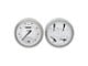 Classic Instruments Early Chevy Classic Instruments White Hot Series SpeedTachular Analog Gauge Kit, Five Inch, White Face With Black Pointers, 1951-1952