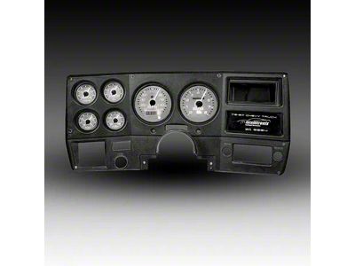 Analog Gauge Panel with GPS Sending Unit with White Faceplate; White (73-87 Blazer, C10, C20, Jimmy, K10, K15, K20)