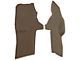 Console Truvette Carpet Strips; Beige (94-96 Corvette C4)