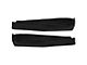 Door Panel Cutpile Carpet Inserts; Black (69-77 Corvette C3)