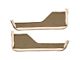 Door Panel Cutpile Carpet Inserts; Cognac (84-89 Corvette C4)