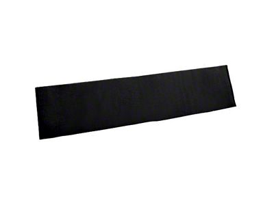 Door Panel Cutpile Carpet Material; Black (78-82 Corvette C3)