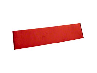 Door Panel Cutpile Carpet Material; Firethorn/Medium Red (78-82 Corvette C3)