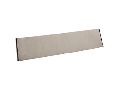 Door Panel Cutpile Carpet Material; Silver (78-82 Corvette C3)