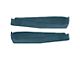 Door Panel Loop Carpet Inserts; Bright Blue (68-76 Corvette C3)