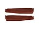 Door Panel Loop Carpet Inserts; Burnt Orange (68-76 Corvette C3)