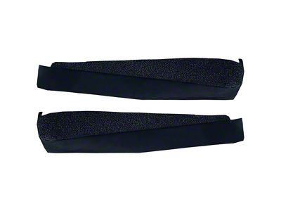 Door Panel Loop Carpet Inserts; Dark Blue (68-76 Corvette C3)