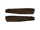 Door Panel Loop Carpet Inserts; Dark Brown (68-76 Corvette C3)