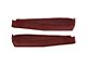 Door Panel Loop Carpet Inserts; Maroon (68-76 Corvette C3)