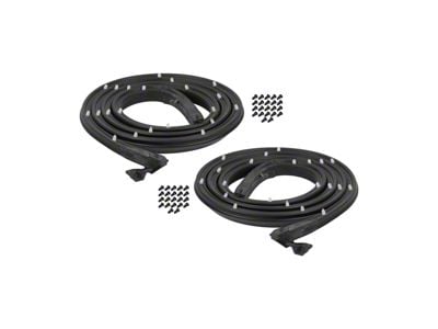 Door Weatherstrip Seal Kit (62-67 Chevy II Convertible, Hardtop)