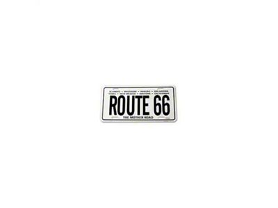 Route 66 8 States License Plate