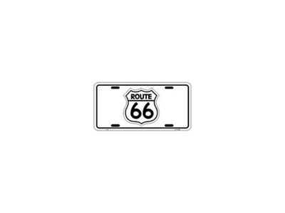 Route 66 License Plate