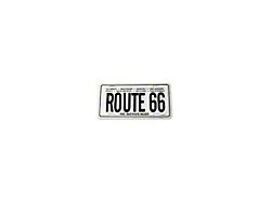 Route 66 8 States License Plate