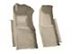 Front Cutpile Molded Carpet; Doeskin/Camel Tan (78-80 Corvette C3)