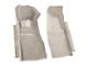 Front Cutpile Molded Carpet; Silver (81-82 Corvette C3)