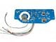 LED Digital Gauge Panel; Blue (69-70 Mustang)