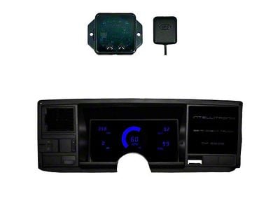 LED Digital Gauge Panel with GPS Sending Unit; Blue (88-91 Blazer, C1500, C2500, C3500, Jimmy, K1500, K2500, K3500)