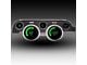 LED Digital Gauge Panel; Green (67-68 Mustang)