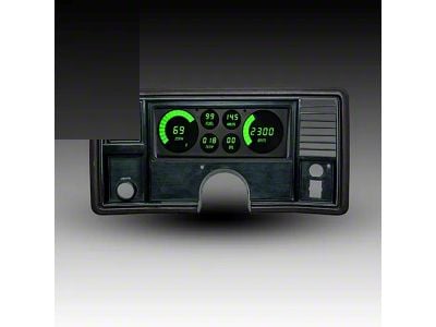 LED Digital Gauge Panel; Green (78-88 Monte Carlo)