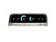 LED Digital Gauge Panel; Teal (64-66 C10, C20, K10, K20, Suburban)