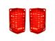 LED Tail Lights; Red Lens (69-69 El Camino)