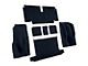 Rear Loop Molded Carpet without Heel Pad; Dark Blue (71-72 Corvette C3 Convertible)