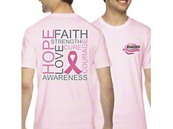 Eckler's Making Strides Against Breast Cancerr Campaign T-Shirt, Pink