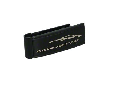 C8 Money Clip; Black