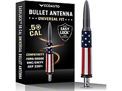 EcoAuto Easylock Bullet Antenna; American Flag (90-96 Bronco)