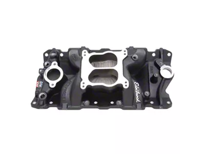 Edelbrock 26013 Manifold; Sbc; Performer Air Gap; Black