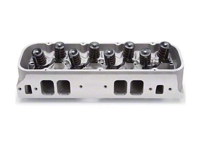 Edelbrock 77485 Cyl Head Bbc Victor Jr 24 Deg Rect Port 300Cc 106Cc Combustion Chamber For Hyd R