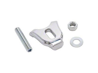 Edelbrock Distributor Hold-Down Clamp; Chrome (67-86 V8 Camaro)