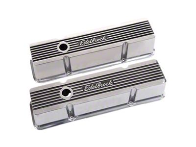 Edelbrock Elite II Series Valve Covers (67-86 Small Block V8 Camaro)