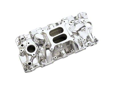 Edelbrock Performer EPS Intake Manifold; Polished (67-86 Small Block V8 Camaro)