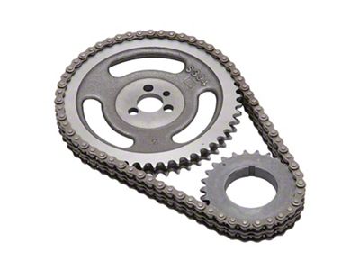 Edelbrock Performer-Link Adjustable True-Roller Timing Chain Set; OE Style Replacement (67-69 Big Block V8 Camaro)