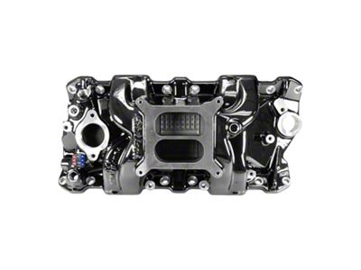 Edelbrock Performer RPM Intake Manifold; Black Plasma (67-71 Small Block V8 Camaro)