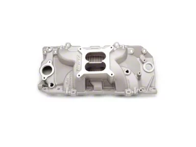 Edelbrock Performer RPM Intake Manifold; Oval Intake Port; Satin (65-74 Big Block V8 Corvette C2 & C3)