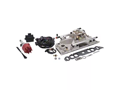 Edelbrock Pro-Flo 4 EFI Traditional Kit for Oval Port Big Block Chevy; 550 HP Capable (66-74 Corvette C2 & C3)